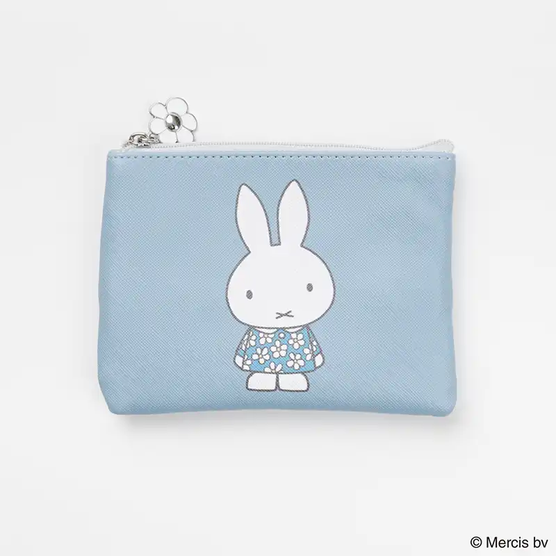 miffy ミッフィー MIFFY BLUE FLOWER ティッシュポーチ ブルー/MIFF-212A